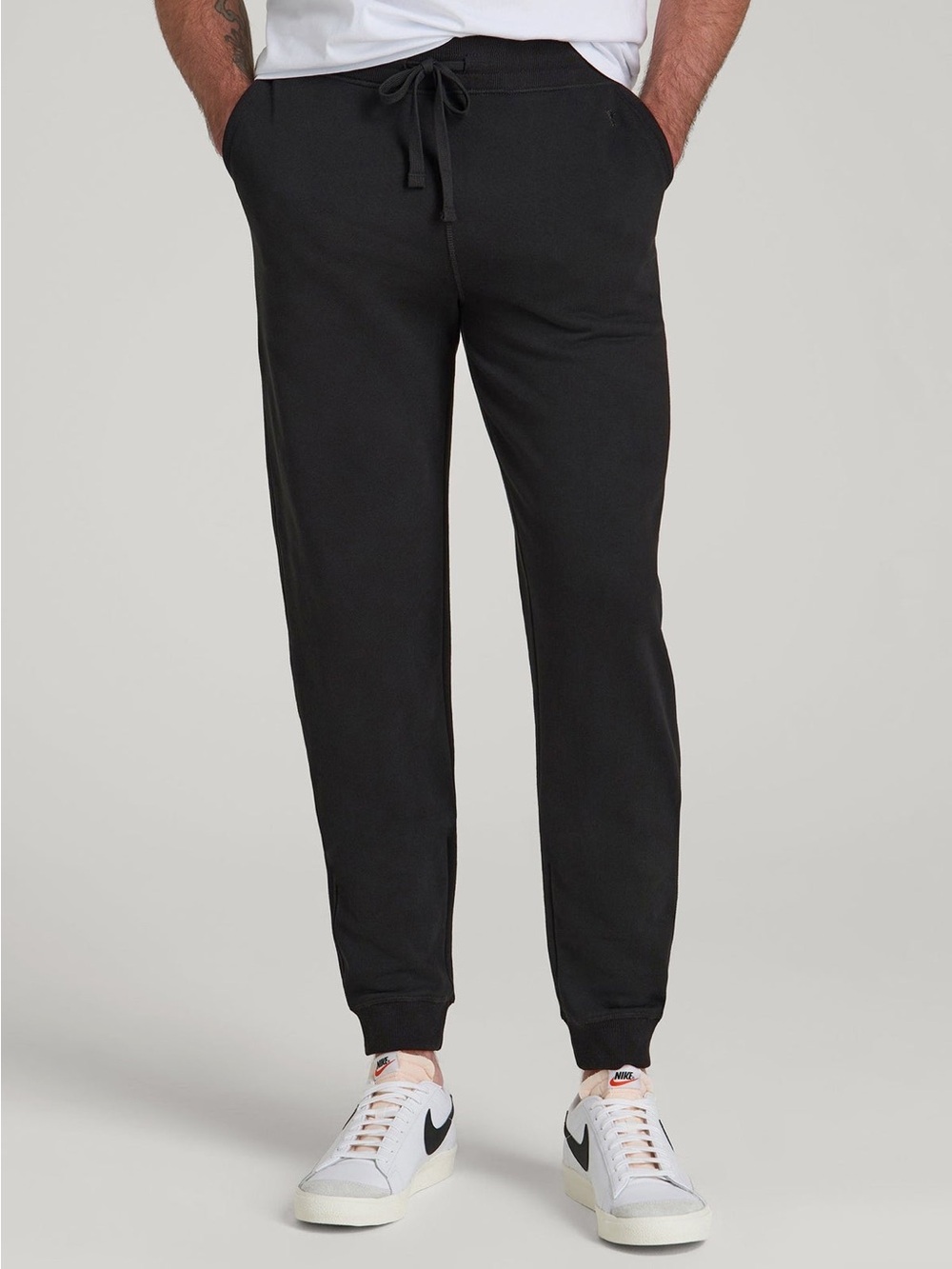 Wearever 2.0 Fleece Joggers for Tall Men - CORE BLACK